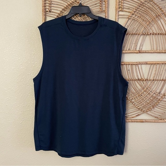 Lululemon Other - Lululemon Tank Top Tee Shirt Blue Sleeveless *see msrmts